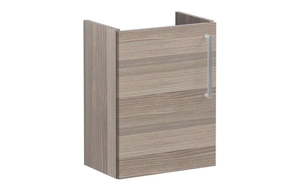 VitrA Root Flat 40cm 1 Door Wall Hung Slim Washbasin Unit (LH Hinge) - Cordoba